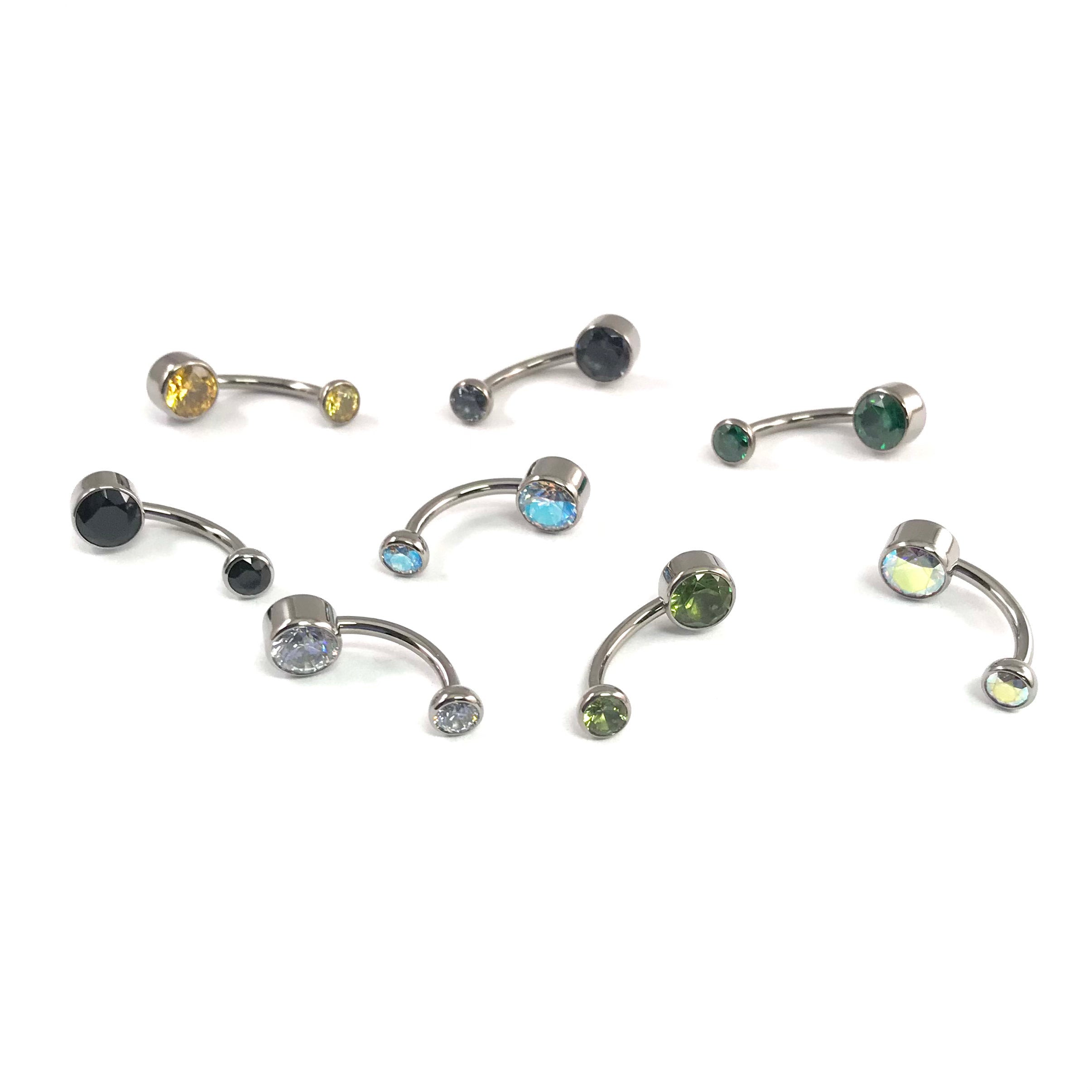 Industrial Strength Bezel Set Gem Navel Rings Integrity Body Arts industrial-strength-bezel-set-gem-navel-rings-integrity-body-arts